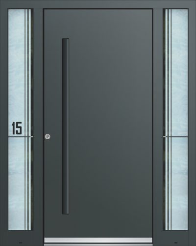 Haustür modernes Design